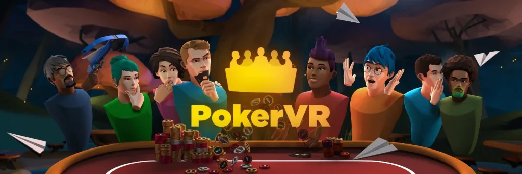 Exciting VR poker environment with expressive avatars.